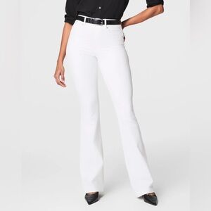 Spanx White Flare Jeans